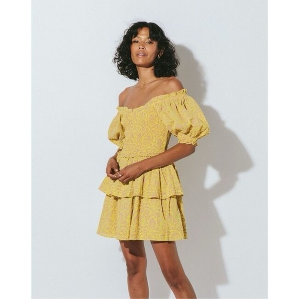 CLEOBELLA Luna Mini Dress in Camellia Print size Small
